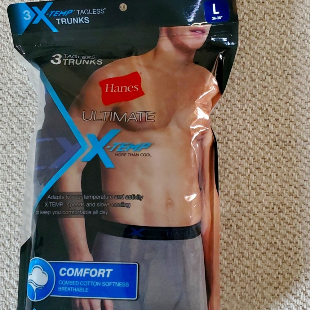 Mens tag less trunks